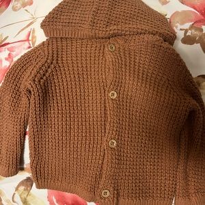 Tan Carter’s baby sweater